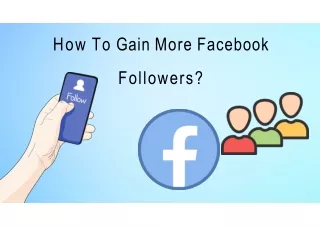 How To Gain More Facebook Followers?