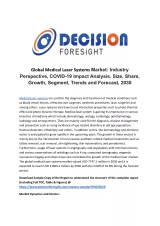 Global Medical Laser Systems Market.docx