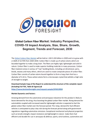 Global Carbon Fiber Market.docx