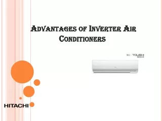 Advantage of Inverter Split Ac