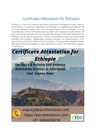 DOC.ETHIOPIA Ethiopia attestation service