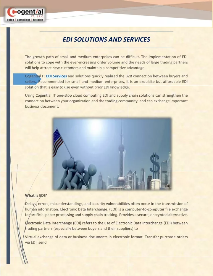 edi solutions and services