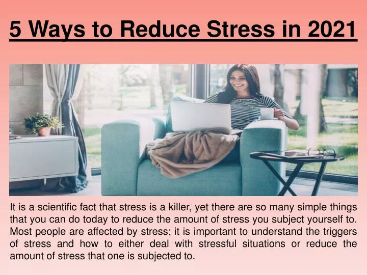 5 ways to reduce stress in 2021