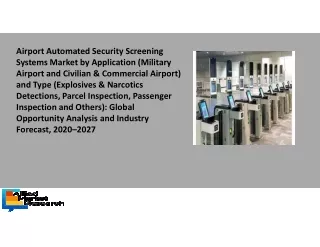 Airport Automated Security Screening Systems Market