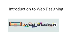 Introduction to Web Designing  (1)-converted