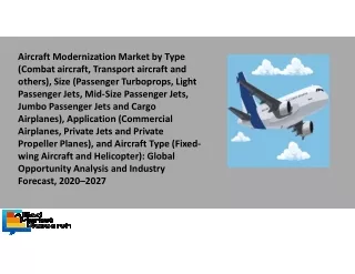 Aircraft Modernization Market