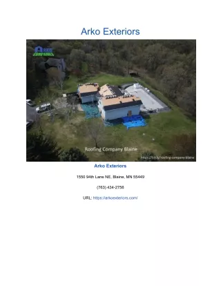 arko exteriors