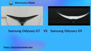 Samsung Odyssey G7 VS Sasmung Odyssey G9