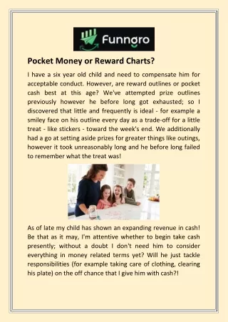 Pocket Money | Funngro.com