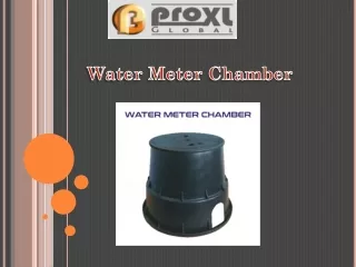 water meter chamber