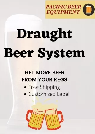 Buy Now Draught Beer System