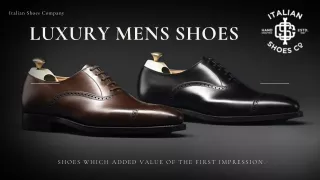 Luxury Mens Shoes | Italian Formal Shoes