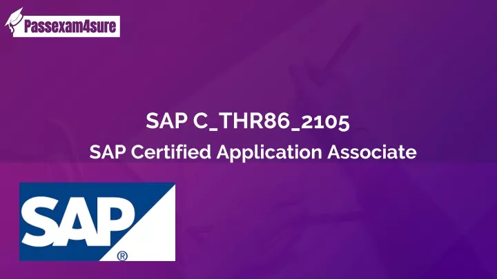 sap c thr86 2105