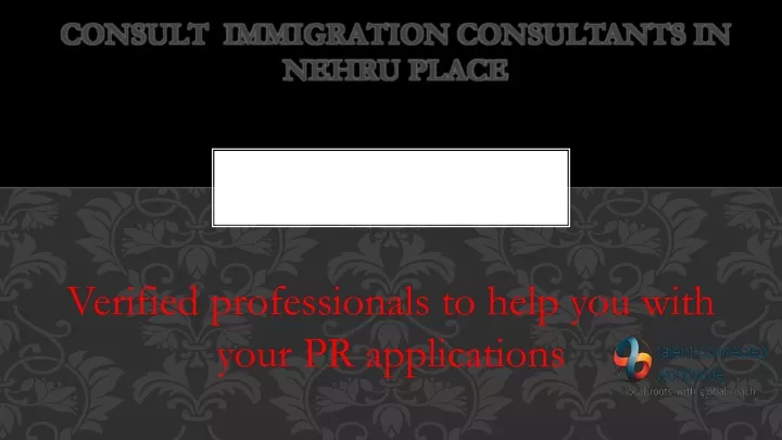 consult immigration consultants in nehru place