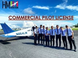 Commercial Pilot License -HM
