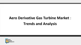 Aero Derivative Gas Turbine Market: Trends and Analysis.