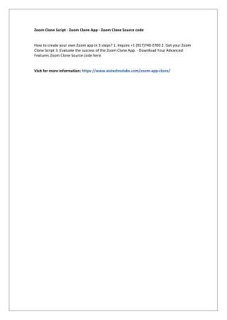Zoom Clone Script - Zoom Clone App - Zoom Clone Source code
