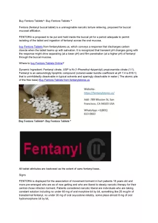 Buy Fentora Tablets^- Buy Fentora Tablets *