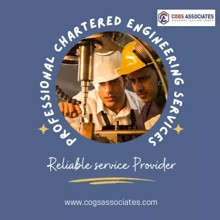 Best Chartered engineering services available