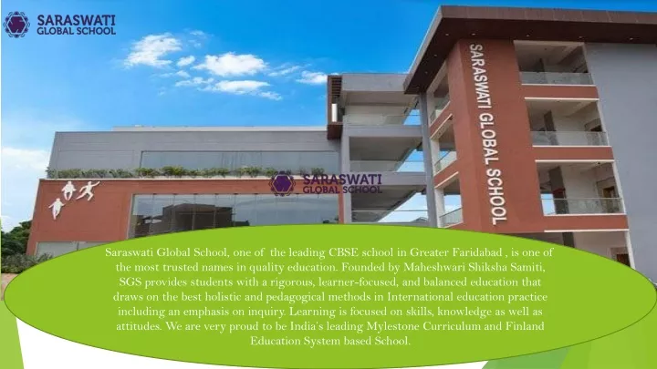 saraswati global school one of the leading cbse