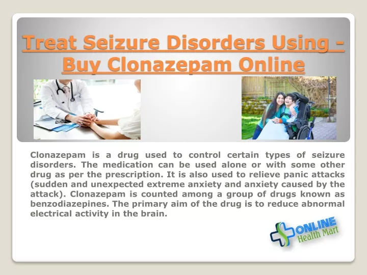 treat seizure disorders using buy clonazepam online