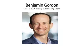 Benjamin Gordon