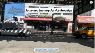 Same day Laundry Service Brooklyn | Brooklyn Laundry