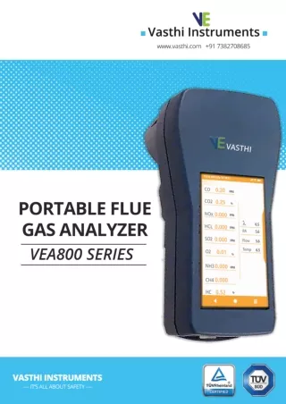 Portable flue gas analyzer (2)