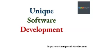 unique software development