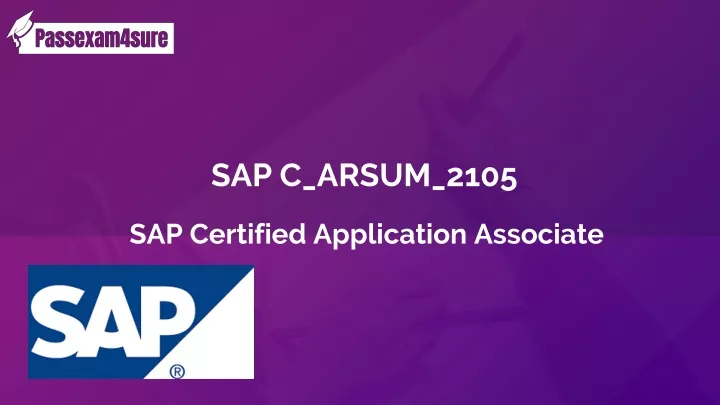 sap c arsum 2105