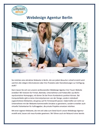 webdesign agentur berlin