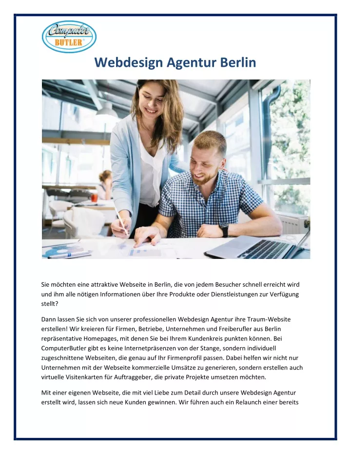 webdesign agentur berlin