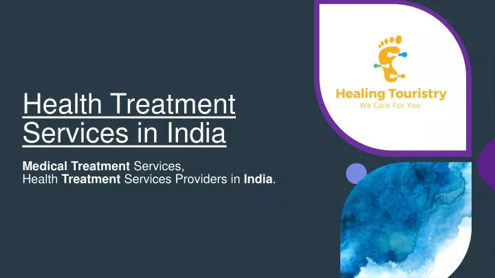 health treatment services in india