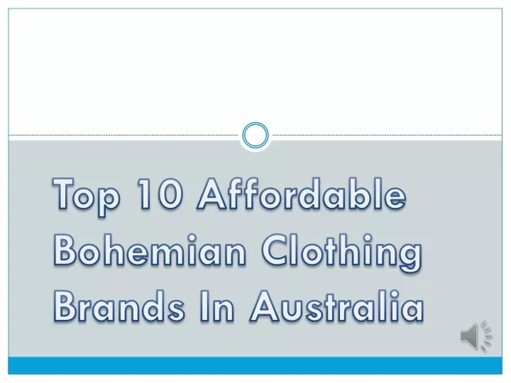 top 10 affordable bohemian clothing brands