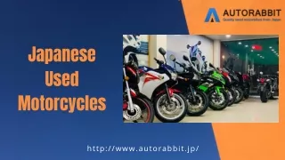 Japanese used motorcycles