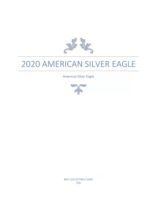 How to Buy 2020 American Silver Eagle
