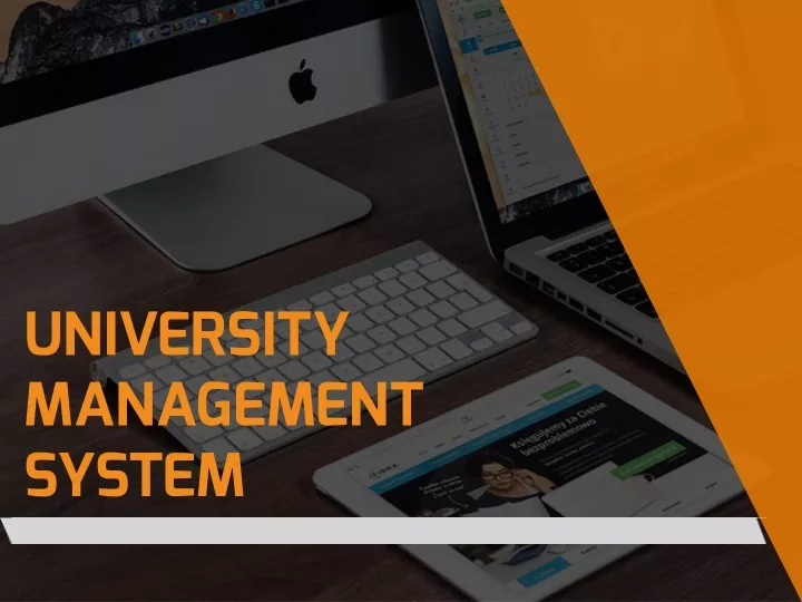 university management system