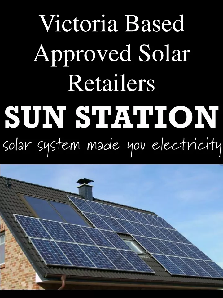 victoria based approved solar retailers