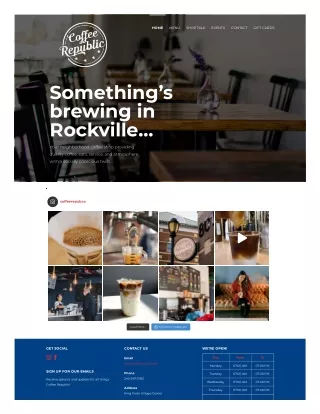 Coffee Shop Rockville