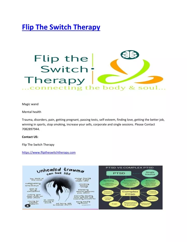flip the switch therapy
