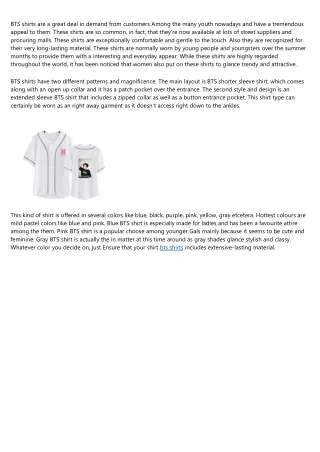 5 Real-Life Lessons About bts shirts