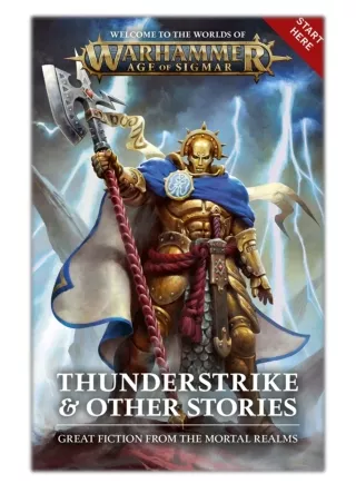 [PDF] Free Download Thunderstrike & Other Stories By Richard Strachan, Eric Greg