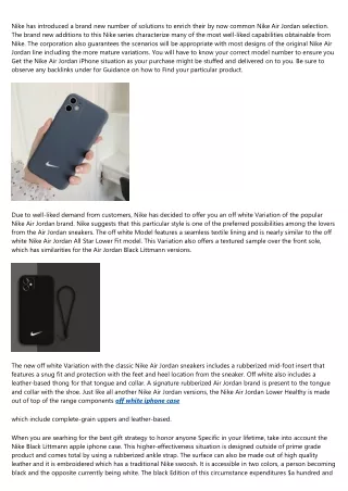 11 Ways to Completely Sabotage Your nike iphone case