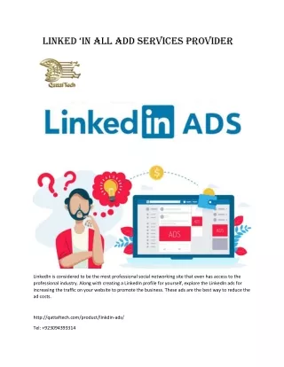 Linked ‘In All ADD Services Provider