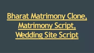bha r a t m a trimony clone