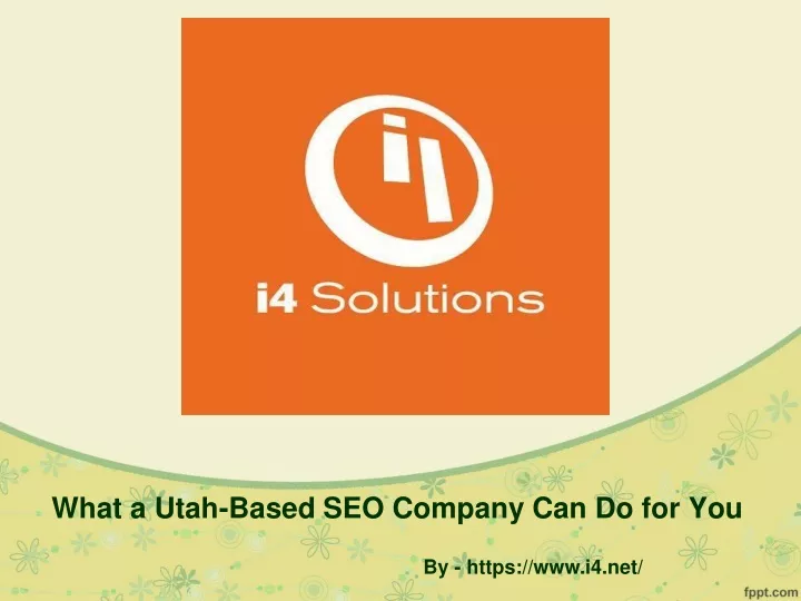 what a utah based seo company can do for you