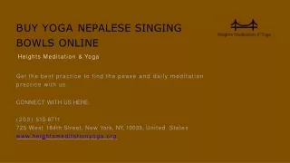 Importance of Yoga Nepalese Singing Bowls to Your Regular Practice