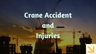 crane accident and injuries
