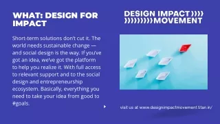 what design for impact