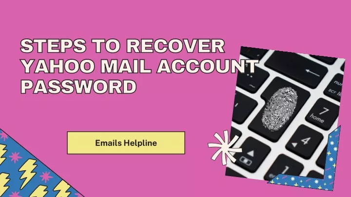 steps to recover steps to recover yahoo mail